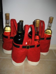 Santa Wine Carriers