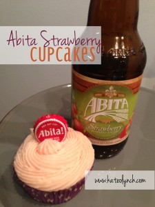 Abita-Strawberry-Cupcakes