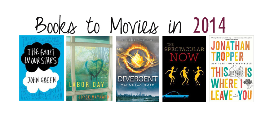 Books to Movies in 2014